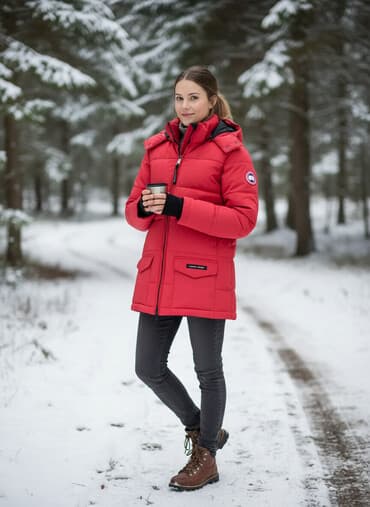 Зимняя куртка-пуховик Canada Goose размер L