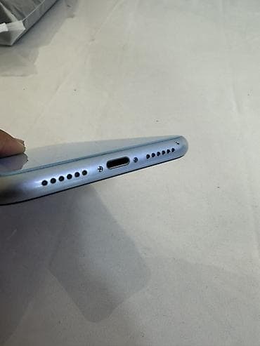 11 афон: IPhone Xr, Б/у, 128 ГБ, Синий, 80 % — 5