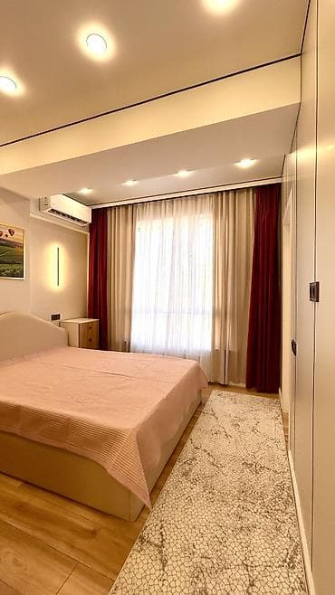 Квартиры: 2 комнаты, 51 м², Боконбаева/Уметалиева Элитка, 8 этаж, Евроремонт — 4