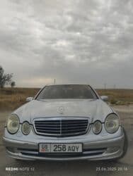 обмен на авто с доплатой: Mercedes-Benz E-Class: 2002 г., 2.7 л, Автомат, Дизель, Седан — 3