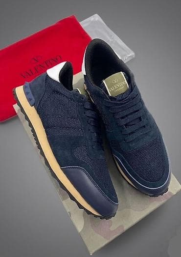 ecco 42: Мужские кроссовки, 41, Valentino Garavani, Новый, цвет - Синий — 3