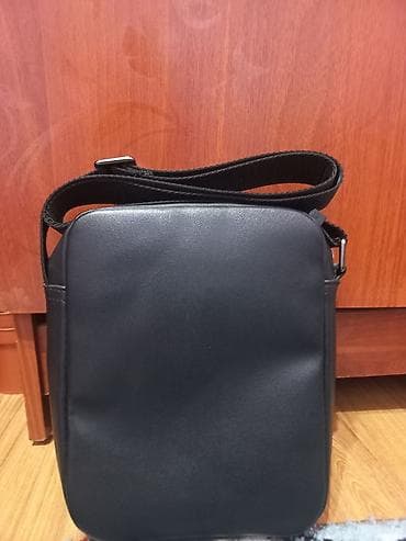 Башка аксессуарлар: Сумка через плечо Calvin Klein Jeans (мессенджер). - Цвет: черный с — 2