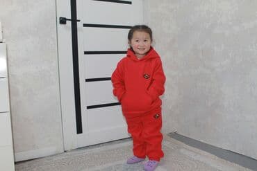 футбольная форма для детей: Комплект, цвет - Красный, Новый — 3