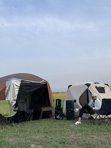 куплю музыкальные инструменты: Палаточный комплект для кемпинга + портативные акустические системы — 1