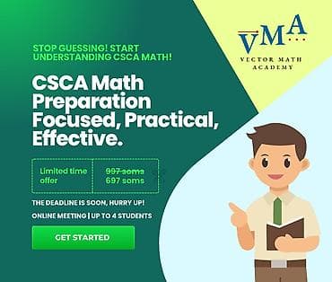 Тил курстары: Success in CSCA doesn’t happen by chance. It happens when concepts — 1
