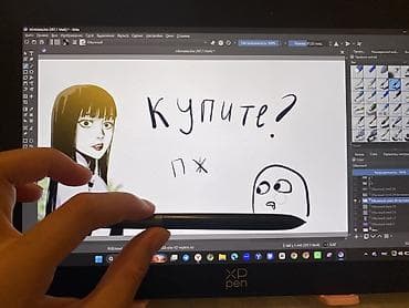 XP-Pen, Б/у, Размер A4, Кабель, Совместим с Windows
