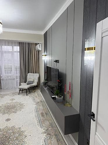 Недвижимость: 2 комнаты, 69 м², Элитка, Асанбай мкр Элитка, 7 этаж, Евроремонт — 3