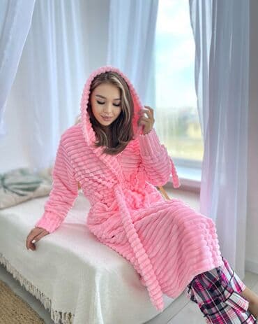 домашние халаты больших размеров: Халат, Пенка, Made in KG, XS, S, M — 6