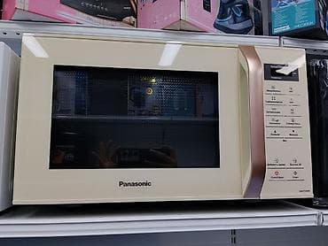 Техника и электроника: Микроволновая печь Panasonic NN-ST35MK - Цвет: бежевый с акцентом — 1