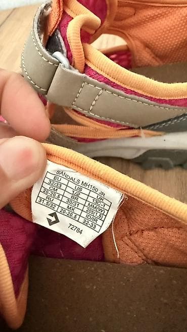 обувь в садик: Продаю детские сандалии Decathlon / Quechua 👟 Размер: 33 Удобные — 3