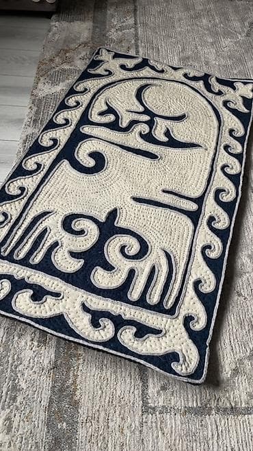 коврик ляпко: Ковер Новый, Войлок, Сделано в Кыргызстане, Безналичная/наличная оплата — 2