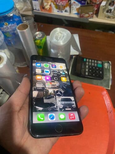 айфон 7 2000: IPhone 7 Plus, Колдонулган, 128 ГБ, Кара, Каптама, 100 % — 1
