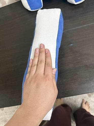 Мягкие подушки-буквы «АМИР» - Набор из 4 объёмных подушек в форме — 3