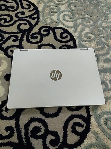 HP ноутбук (серия Envy/OmniBook), серебристый, тонкий корпус