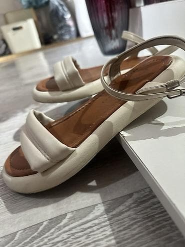 Женская обувь: Размер 40, стелька 25,5 см Женские сандалии в минималистичном стиле - — 2