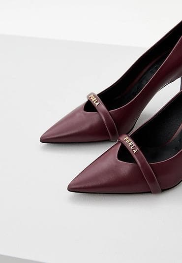 красотка мужской: Туфли-лодочки Furla оригинал - Цвет: глубокий бордовый (винный). - — 2