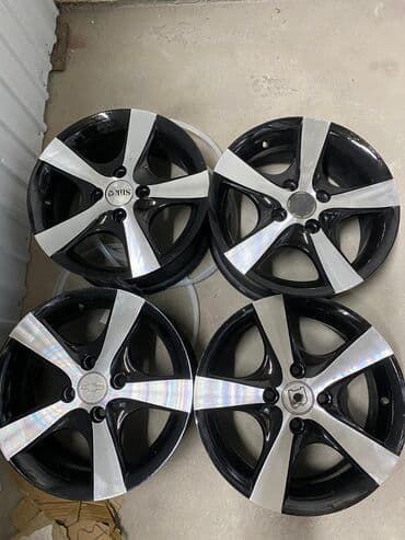 диски и шины на ваз: Диски R 14 Vossen, Комплект, отверстий - 4, Б/у — 12