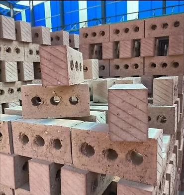 кирпия: Пустотелый, дырчатый, Жженый кирпич, Одинарный, 250×120×65 — 2