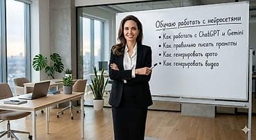 Обучение работе с нейросетями Программа обучения: - Работа с ChatGPT