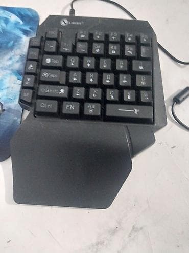 Настольные ПК и комплектующие: Игровой набор LIMIDE: одноручная клавиатура + проводная мышь + — 5