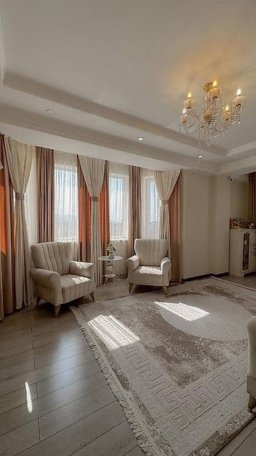 2 комнаты, 72 м², 12 мкр Элитка, 9 этаж, Евроремонт — 3