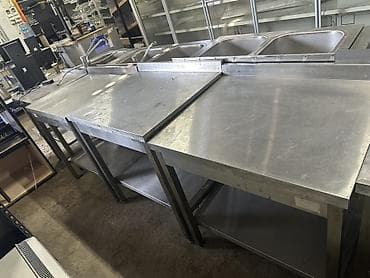 красивые полки для магазина: Стол, Для пищевой промышленности, Б/у — 3