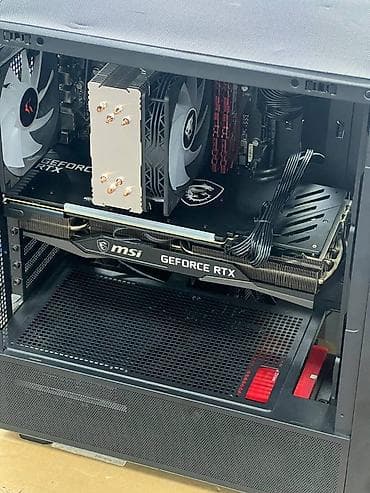 rtx 3050: Корпус ПК, Б/у, ATX, цвет - Черный — 1