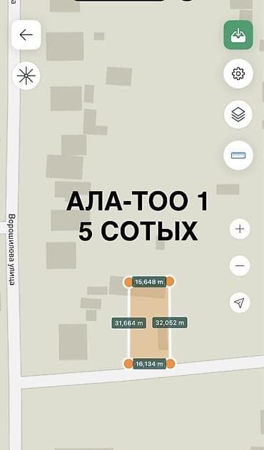 участок магистраль: 5 соток, Для строительства — 3