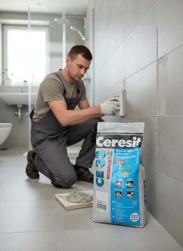 Затирка для швов Ceresit CE 33 Comfort предназначена для заполнения