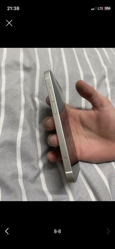 aipad mini 6: IPhone 12 mini, Б/у, 256 ГБ, Белый, Чехол, 87 % — 4