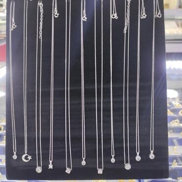 украшение шампанского для свадьбы: Серебряный Цепочка с подвесками пробы 925 Качество отличное не чернеет — 4