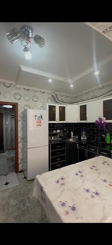 трёхкомнатные квартиры: 2 комнаты, 67 м², Ак-Орго ж/м 105 серия, 3 этаж, Дизайнерский ремонт — 4