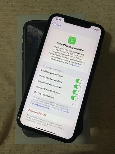 продам волос: IPhone Xr, Б/у, 64 ГБ, Черный, Коробка, 74 % — 6
