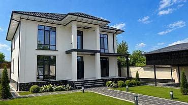 Продаётся современный двухэтажный дом, сочетающий стиль, комфорт и