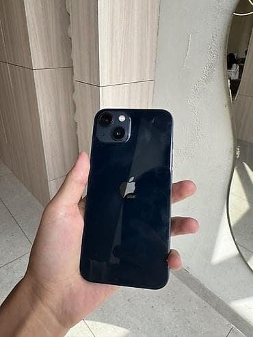IPhone 13, 128 ГБ, цвет Midnight (тёмно‑синий/чёрный). Характеристики — 1