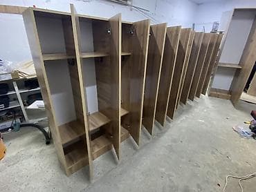 2 ярусный: Шкаф для раздевалки, ЛДСП — 4