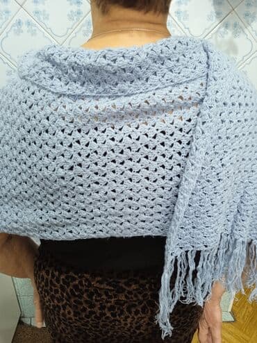 ажурный палантин: Моюн орогуч, Жаңы, Аялдарга — 2