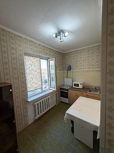 Недвижимость: 1 комната, 35 м², 105 серия, Джал мкр (в т.ч. Верхний, Нижний, Средний) 105 серия, 9 этаж — 5
