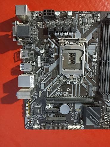 socket 1155: Материнская плата для ПК, Б/у, Gigabyte, LGA1151 v2, Micro-ATX — 4