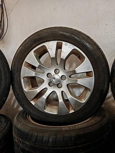 Литые Диски R 17 Subaru, Комплект, отверстий - 5, Б/у at lalafo.kg Литые Диски R 17 Subaru, Комплект, отверстий - 5, Б/у