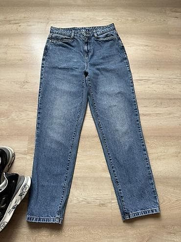 Джинсы, Прямые, США, Средняя талия, S