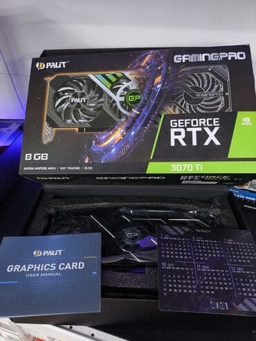 geforce: Видеокарта, Б/у, Palit, GeForce RTX, 8 ГБ, Для ПК — 5