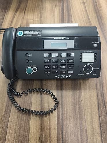 факсимиле: Факсимильный аппарат Panasonic KX‑FT982 - Тип: телефон/факс с — 1