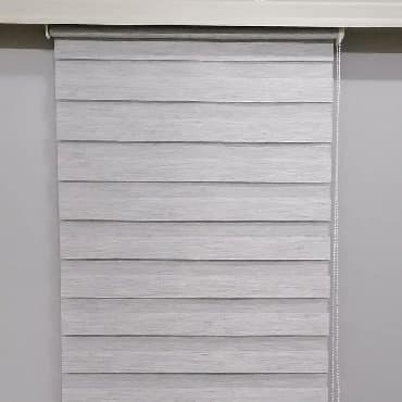 жалюзи бамбуковые: Silver Серый однотонные — 2