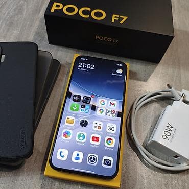 поко ф 7: Poco F7, Б/у, 512 ГБ, цвет - Черный, 1 SIM, 2 SIM — 2