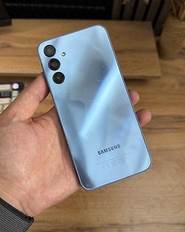 Samsung Galaxy A34, Б/у, 128 ГБ, цвет - Голубой
