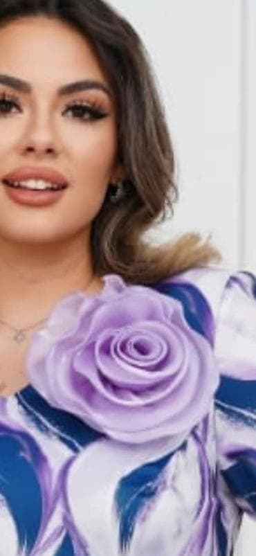 тунгуч 1: Текстильные броши-цветы ручной работы - Материал: атлас/сатин с — 2