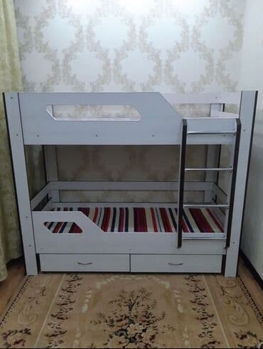 сколько стоит железная кровать: Эки кишилик керебет, Жаңы, Without a mattress, узуну - 180 см — 1