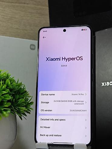 poco 4: Xiaomi, 14 Pro, Б/у, 256 ГБ, цвет - Черный, 2 SIM — 4