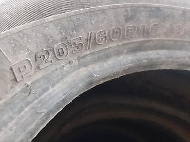 Транспорт: Шины, 205/60/16 4шт. Корея, лето, резина привозная, состояние — 5